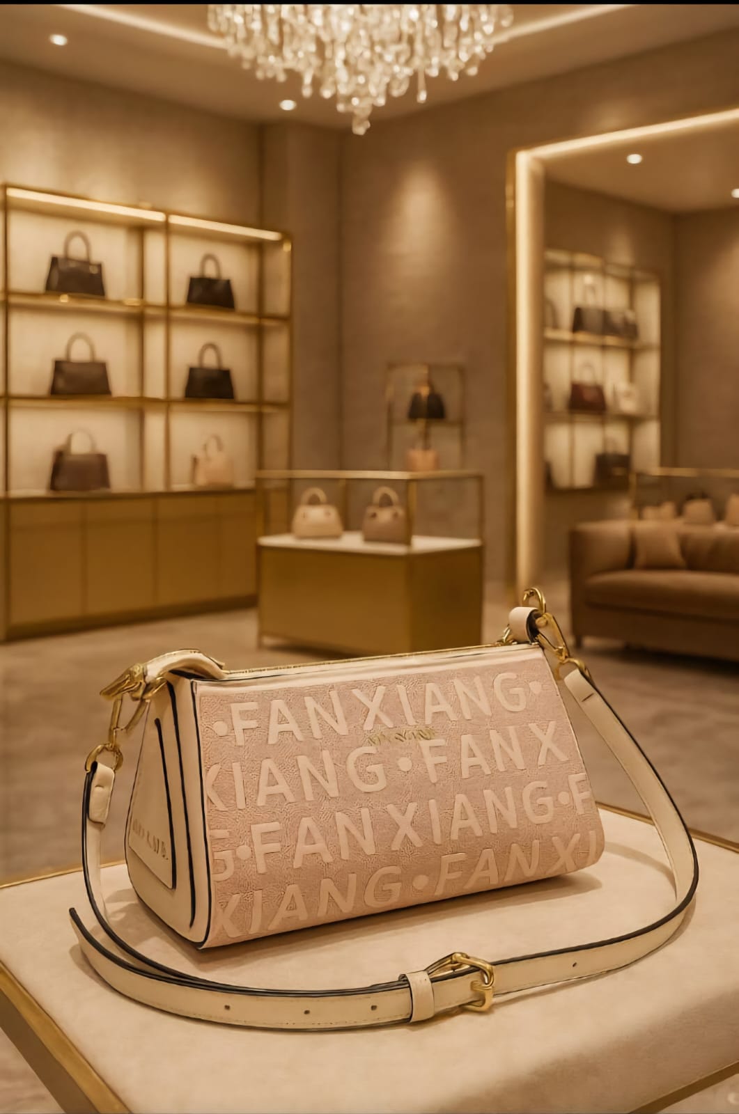 Archival Triangular Barrel Bag