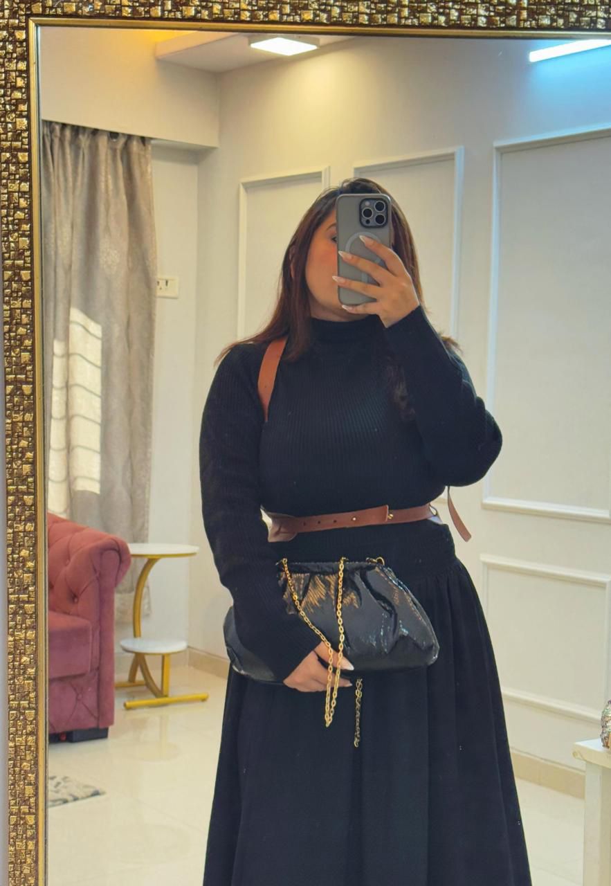 Metallic Sling Cloud Bag