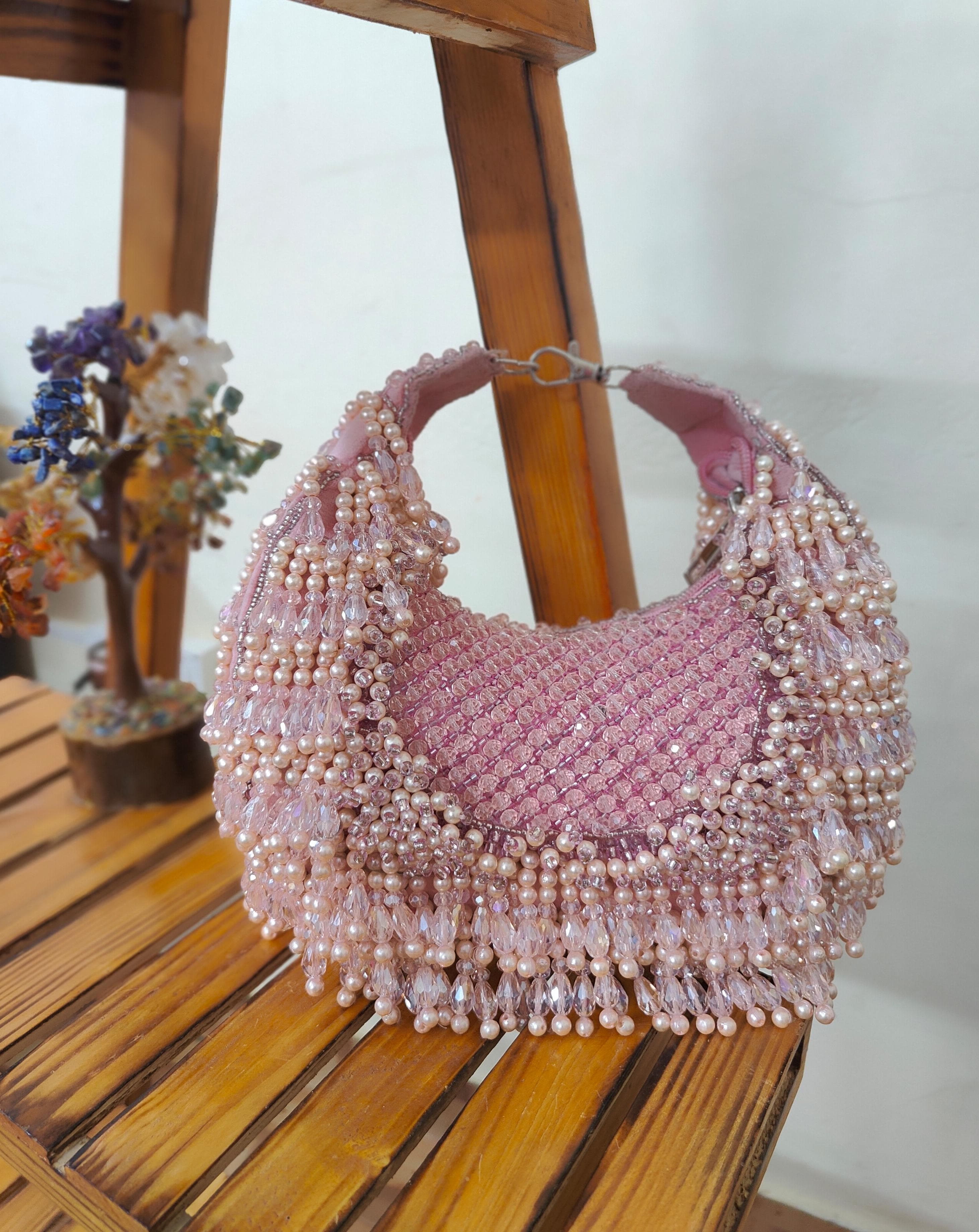 Beaded Embellished Clutch