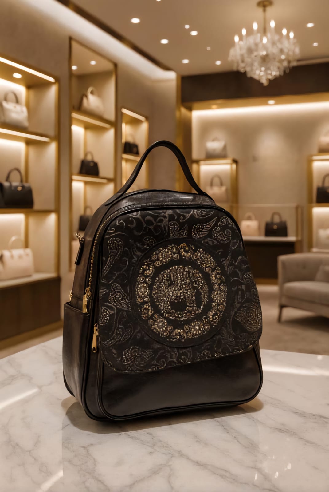 The Regal Embossed Backpack