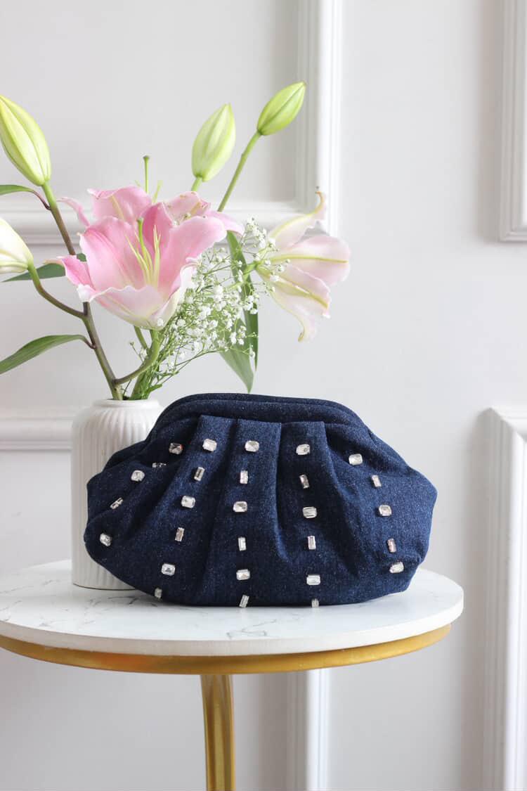 The Studded Raw Denim