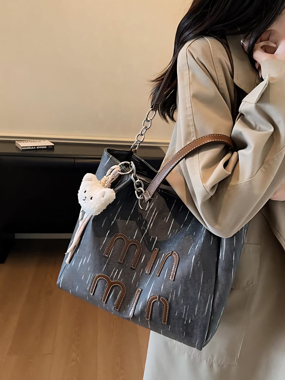 Whimsy Graffiti-Print Tote