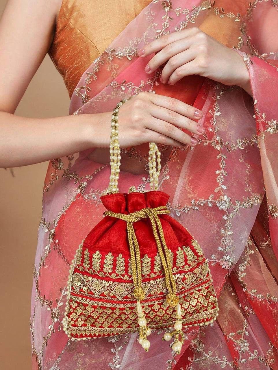 Embroidered Potli Bags – Elegant Ethnic Collection