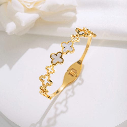 Lucky Petals Hinge Bracelet