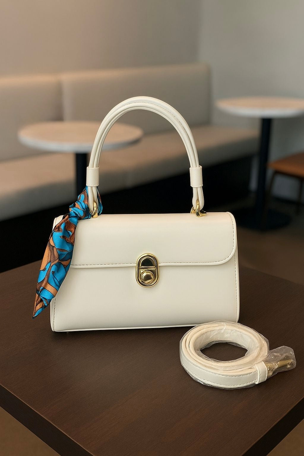 White Classy Sling bag