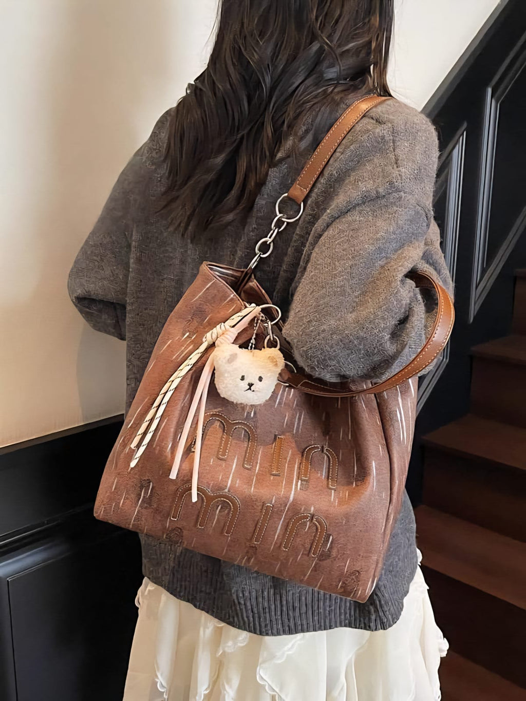 Whimsy Graffiti-Print Tote