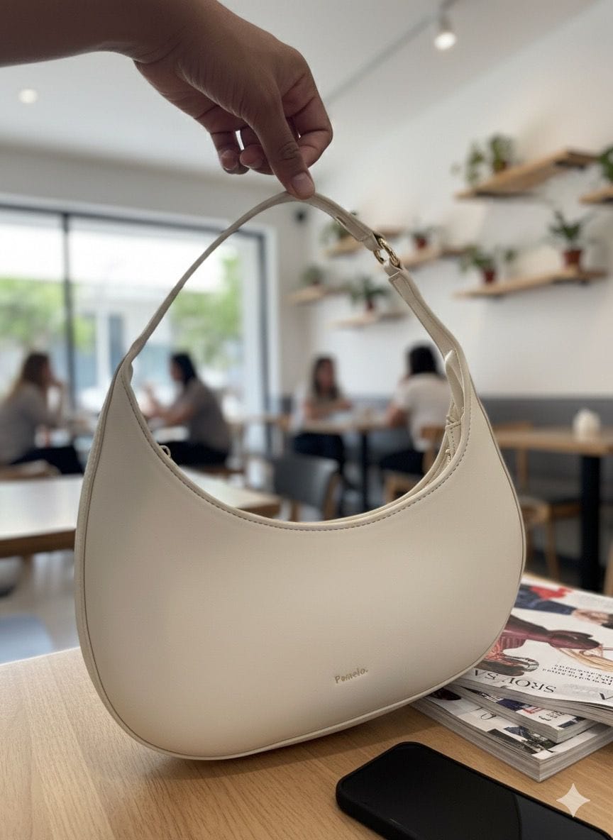 Chic Half-Moon Hobo Bag