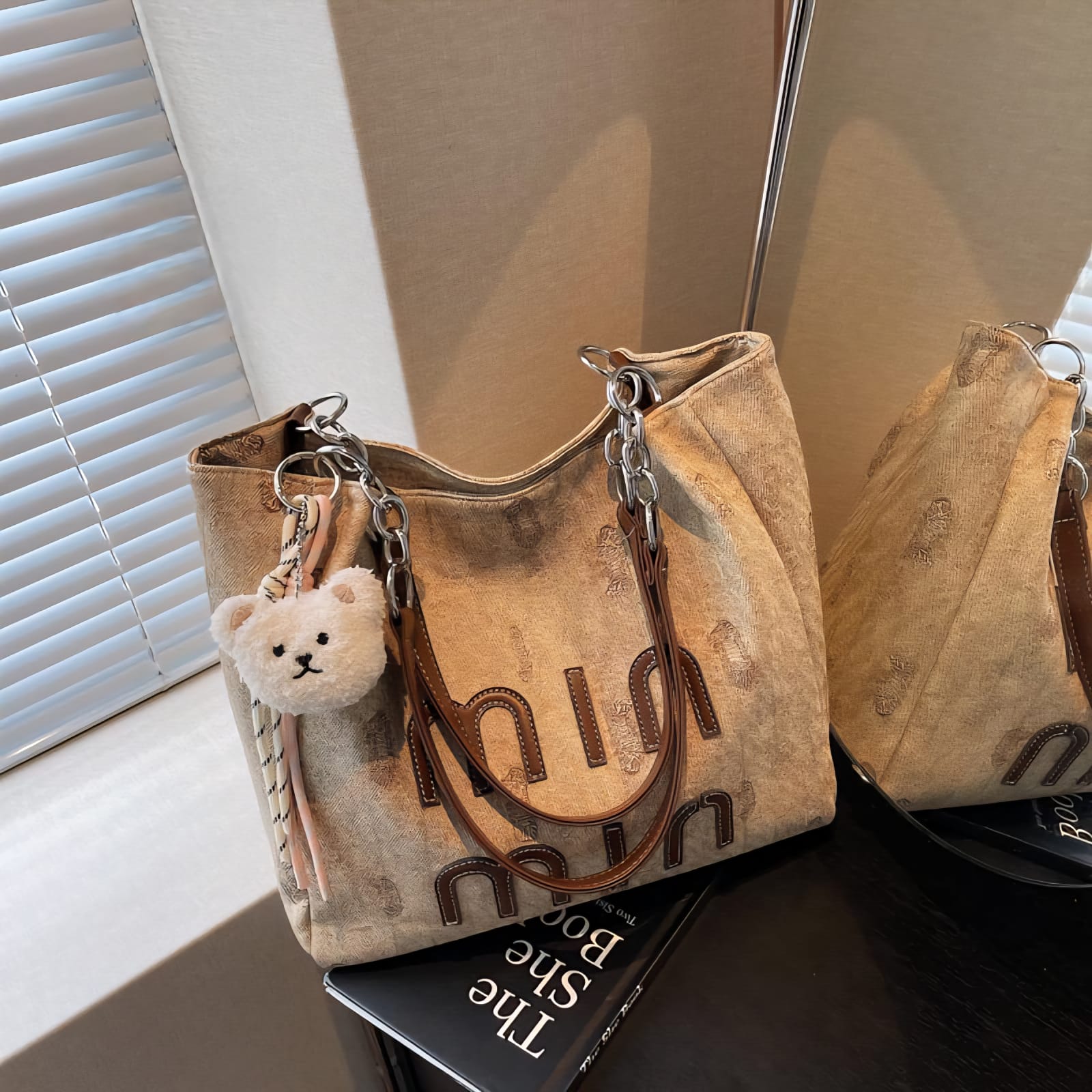 Whimsy Graffiti-Print Tote