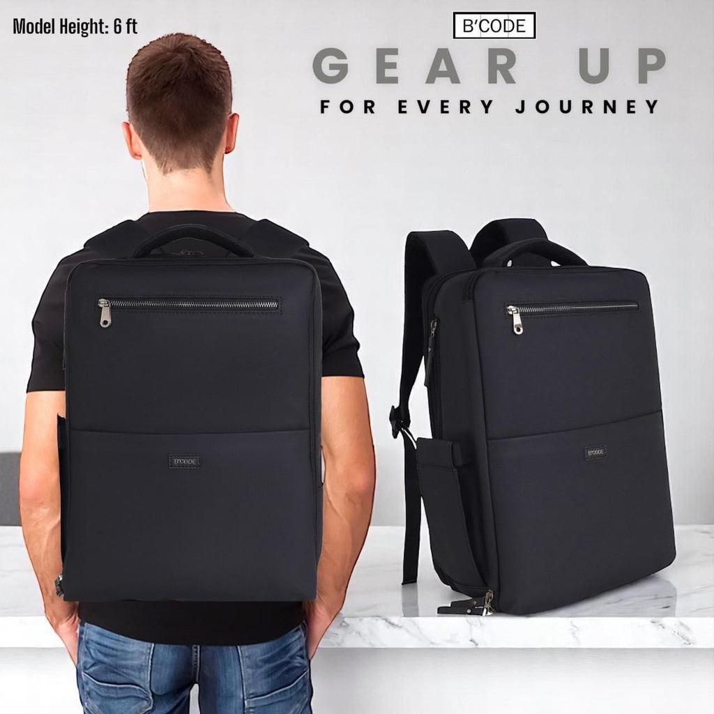 B’CODE™️ ELITE Overnighter Laptop Backpack