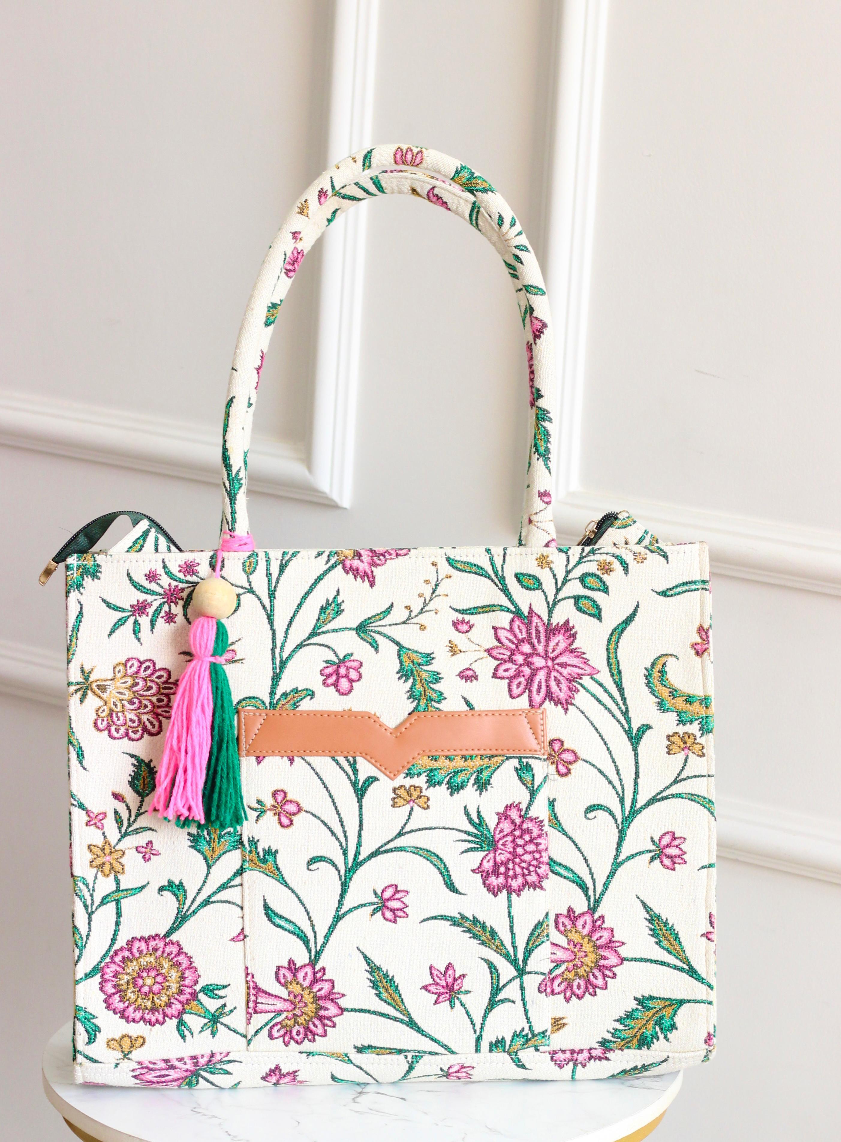 Ivory & Bloom Tote