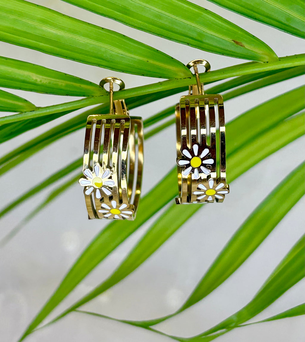 Floriva Hoop Earrings