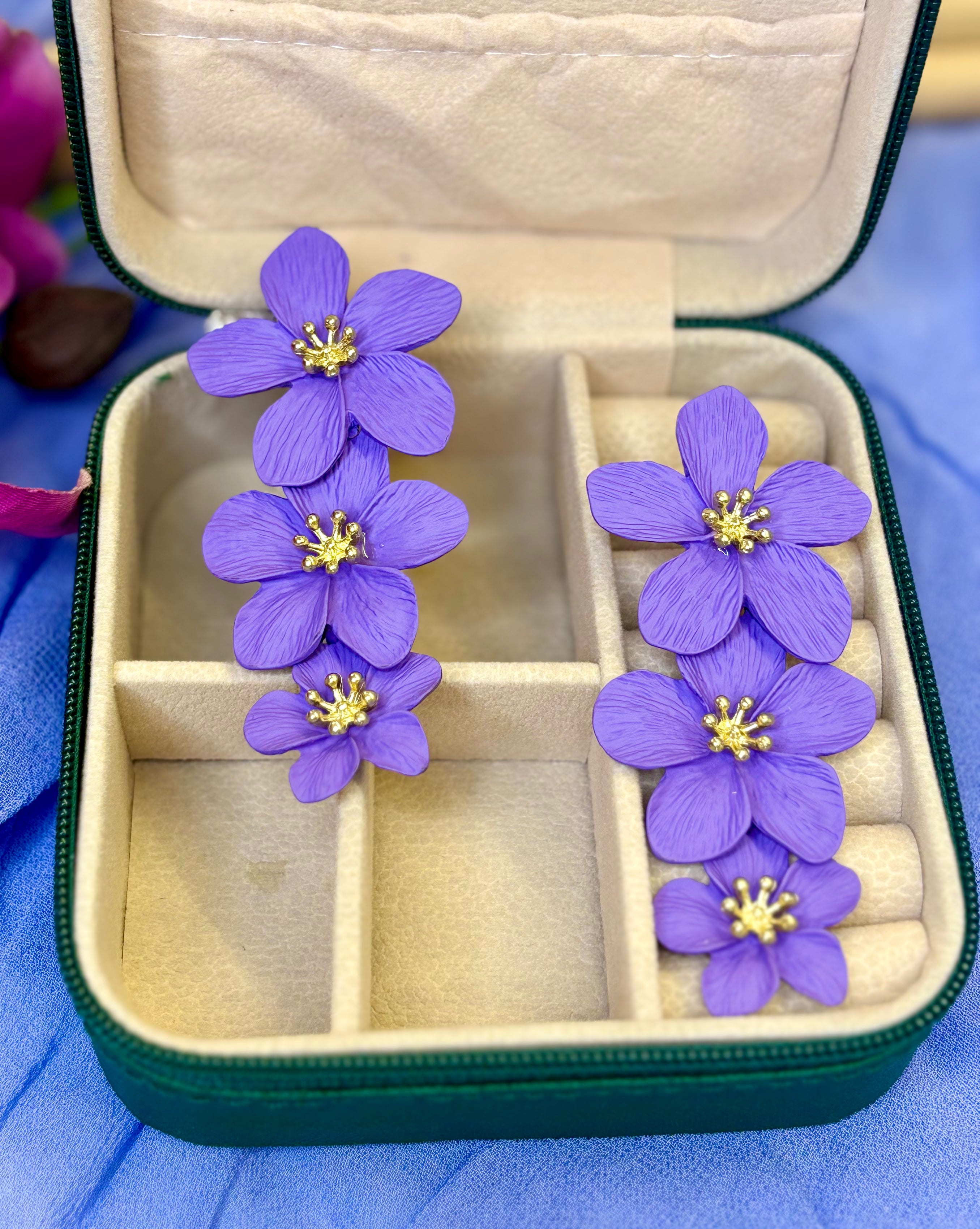 Bloomet Drop Earrings