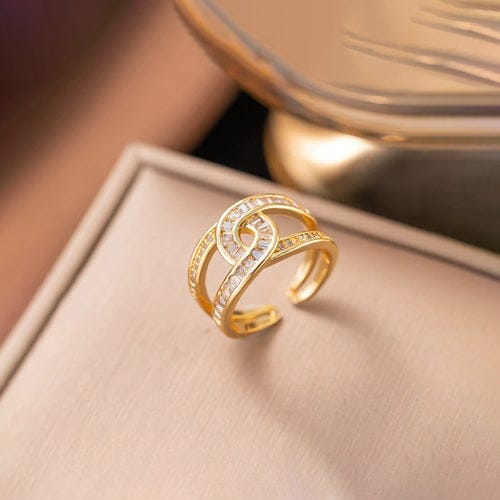 Torsade Adjustable Ring