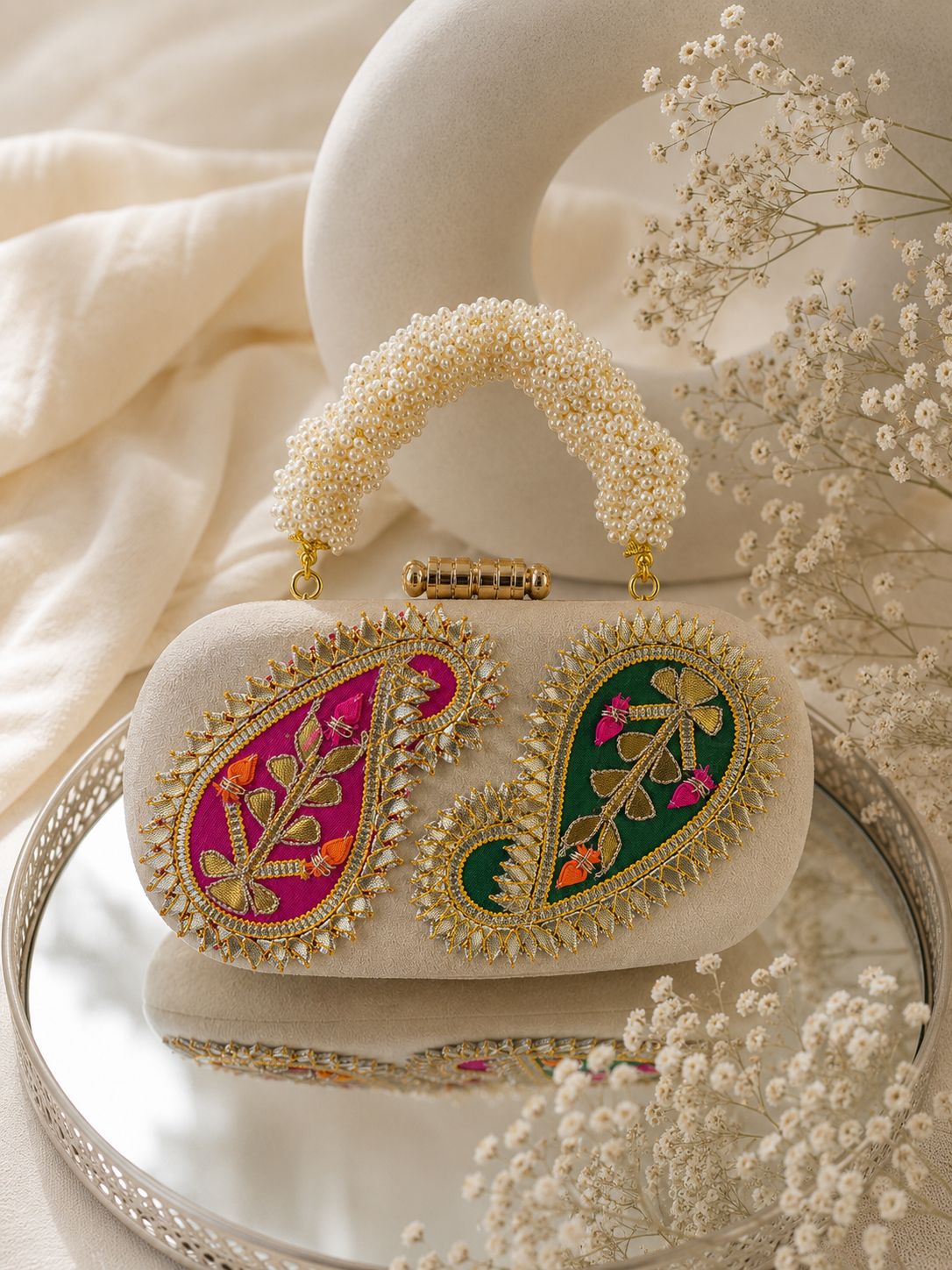 The Keri Pearl Clutch