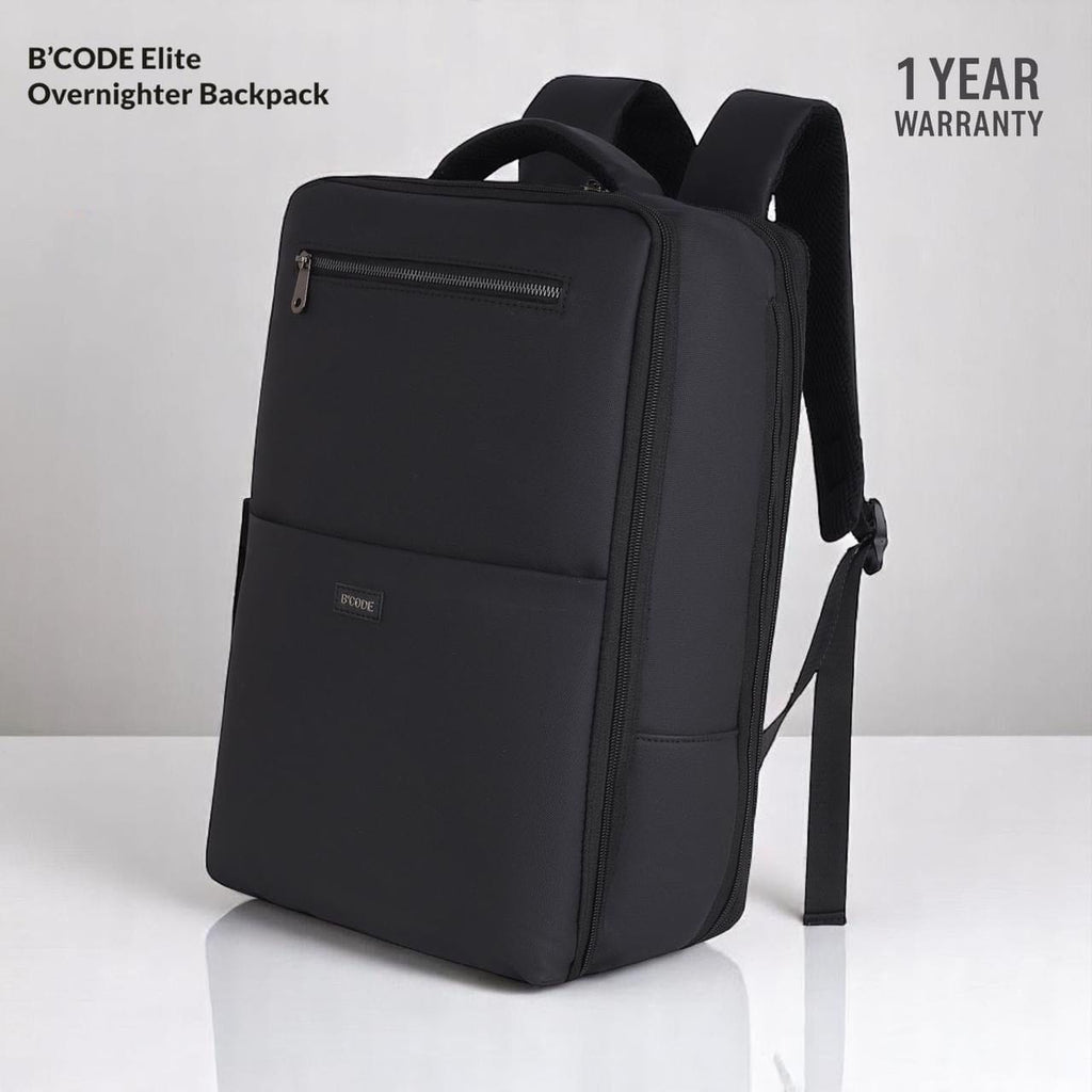 B’CODE™️ ELITE Overnighter Laptop Backpack