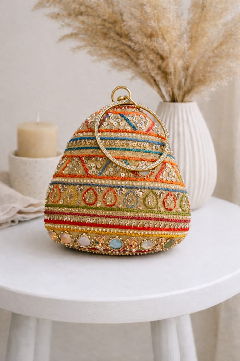 Mayuri Triangle Clutch Bag