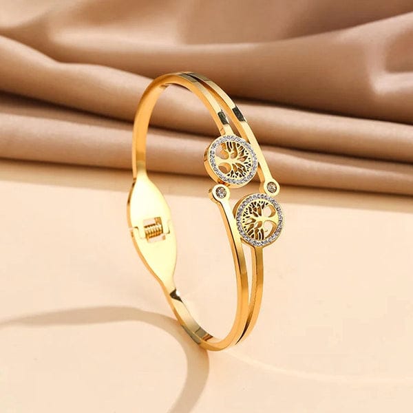 The Eternal Tree of Life Wrist Cuff