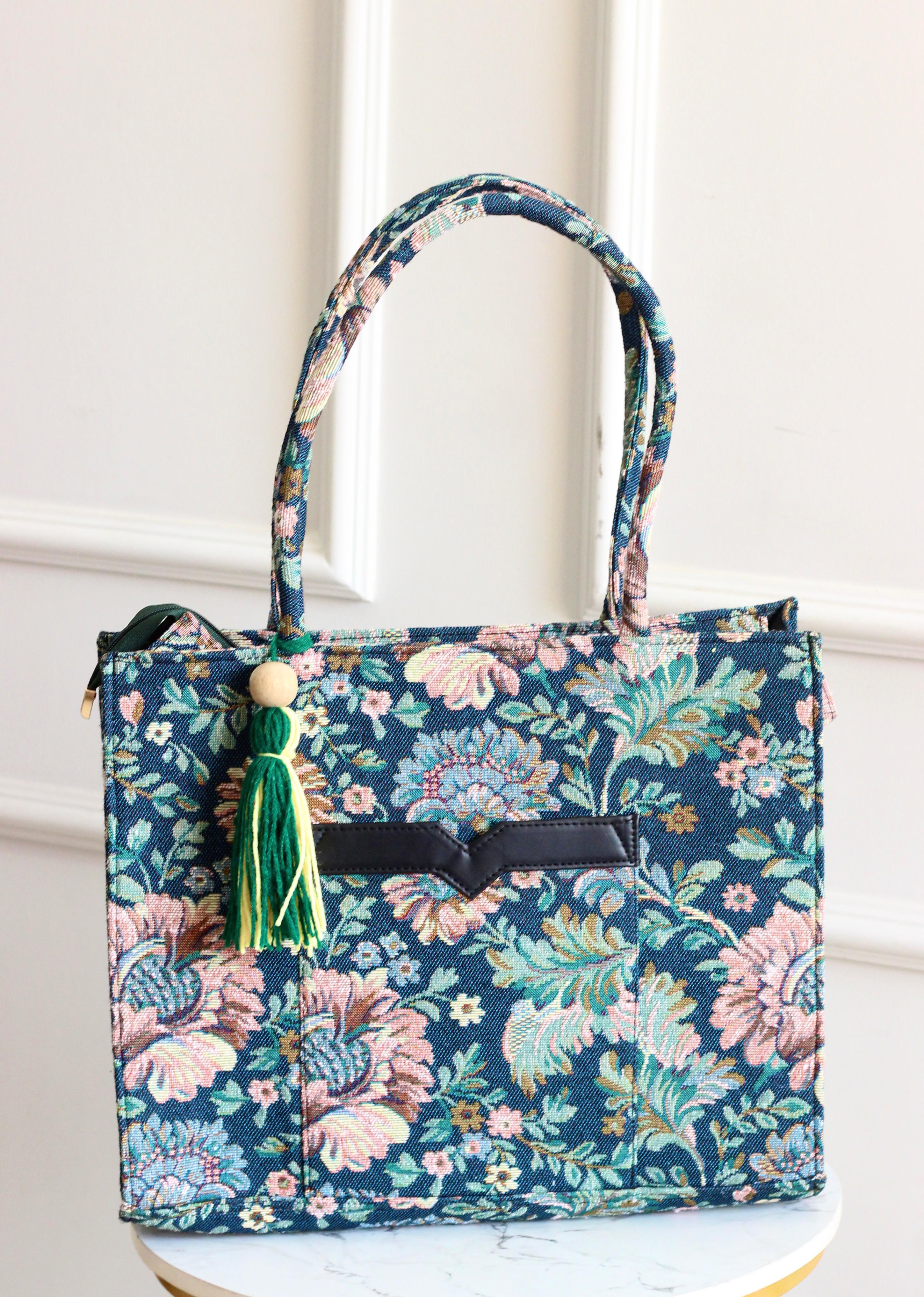 Deep Garden Tote