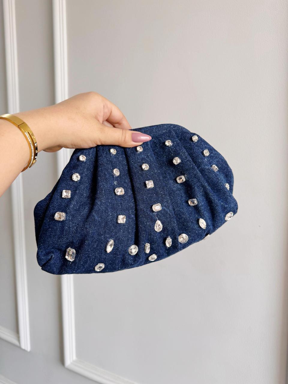 The Studded Raw Denim