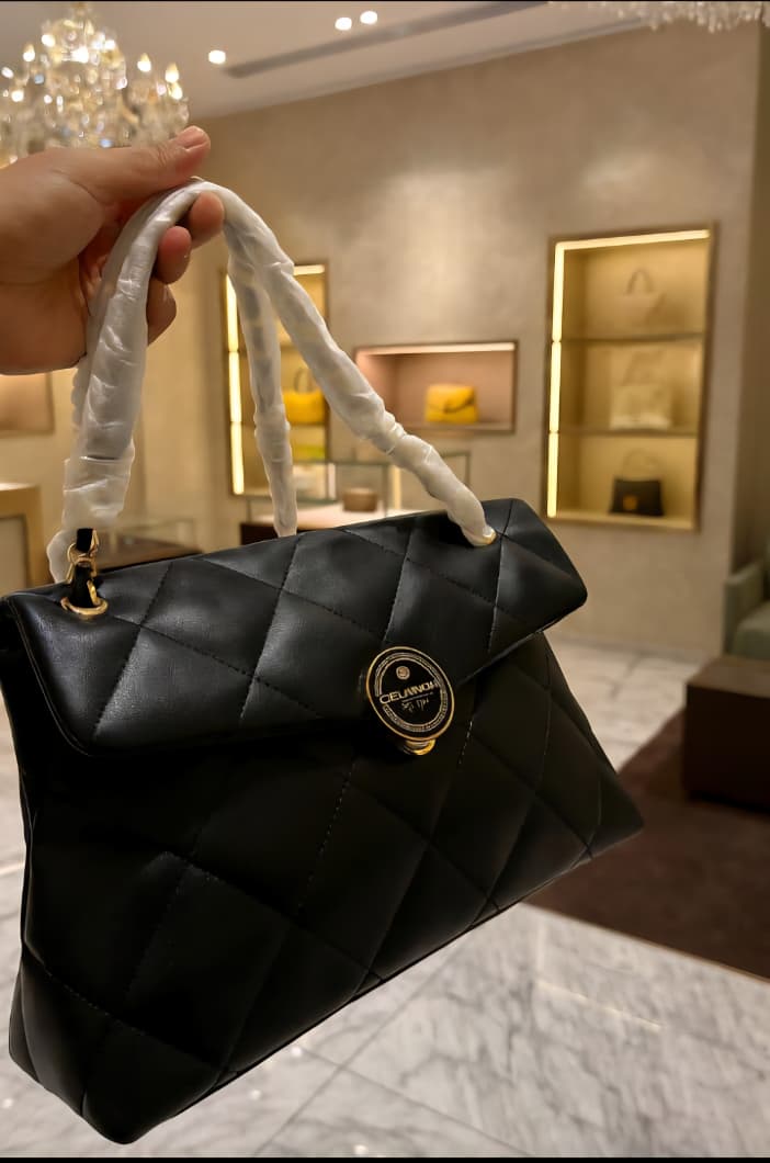 Diamond Noir Sling Bag