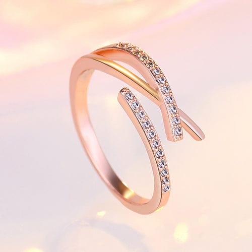 Twisted Adjustable Ring