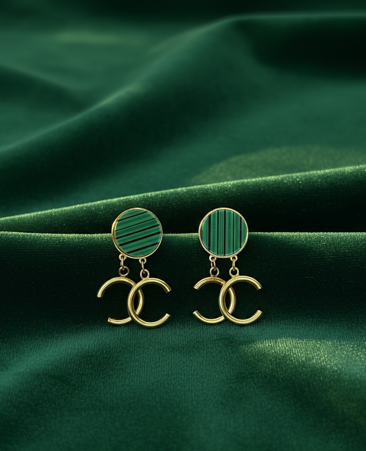Mintline Drop Earrings