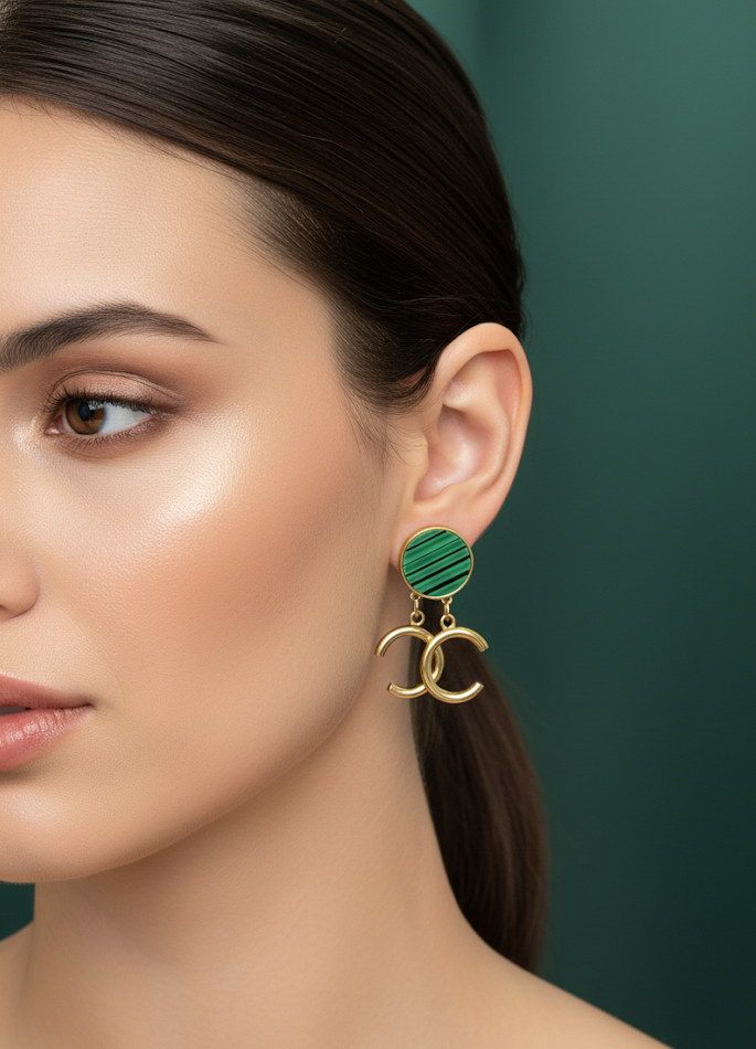 Mintline Drop Earrings